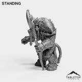 Tabletop Terrain Miniature Minotaur Heritage Druid