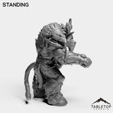 Tabletop Terrain Miniature Minotaur Heritage Druid