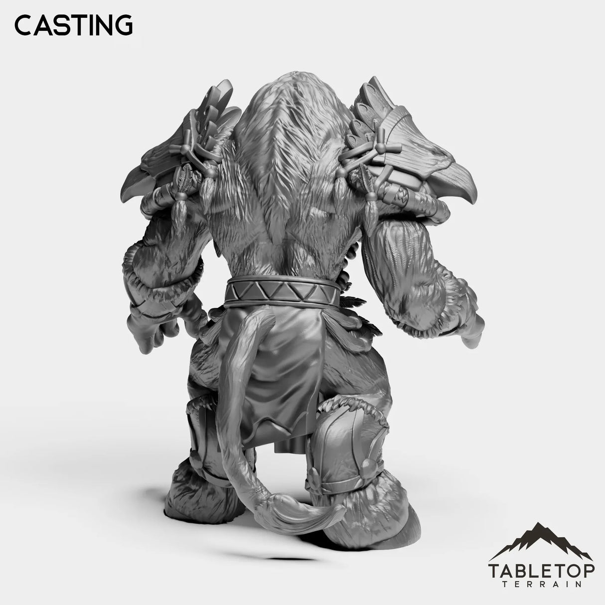 Tabletop Terrain Miniature Minotaur Heritage Druid