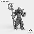 Tabletop Terrain Miniature Minotaur Heritage Druid Female