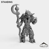 Tabletop Terrain Miniature Minotaur Heritage Druid Female