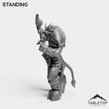 Tabletop Terrain Miniature Minotaur Heritage Druid Female