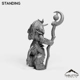 Tabletop Terrain Miniature Minotaur Heritage Druid Female