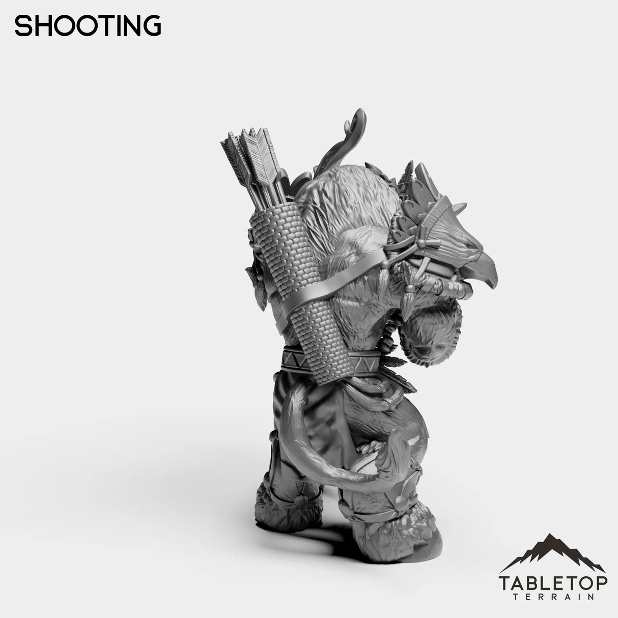 Tabletop Terrain Miniature Minotaur Heritage Hunter