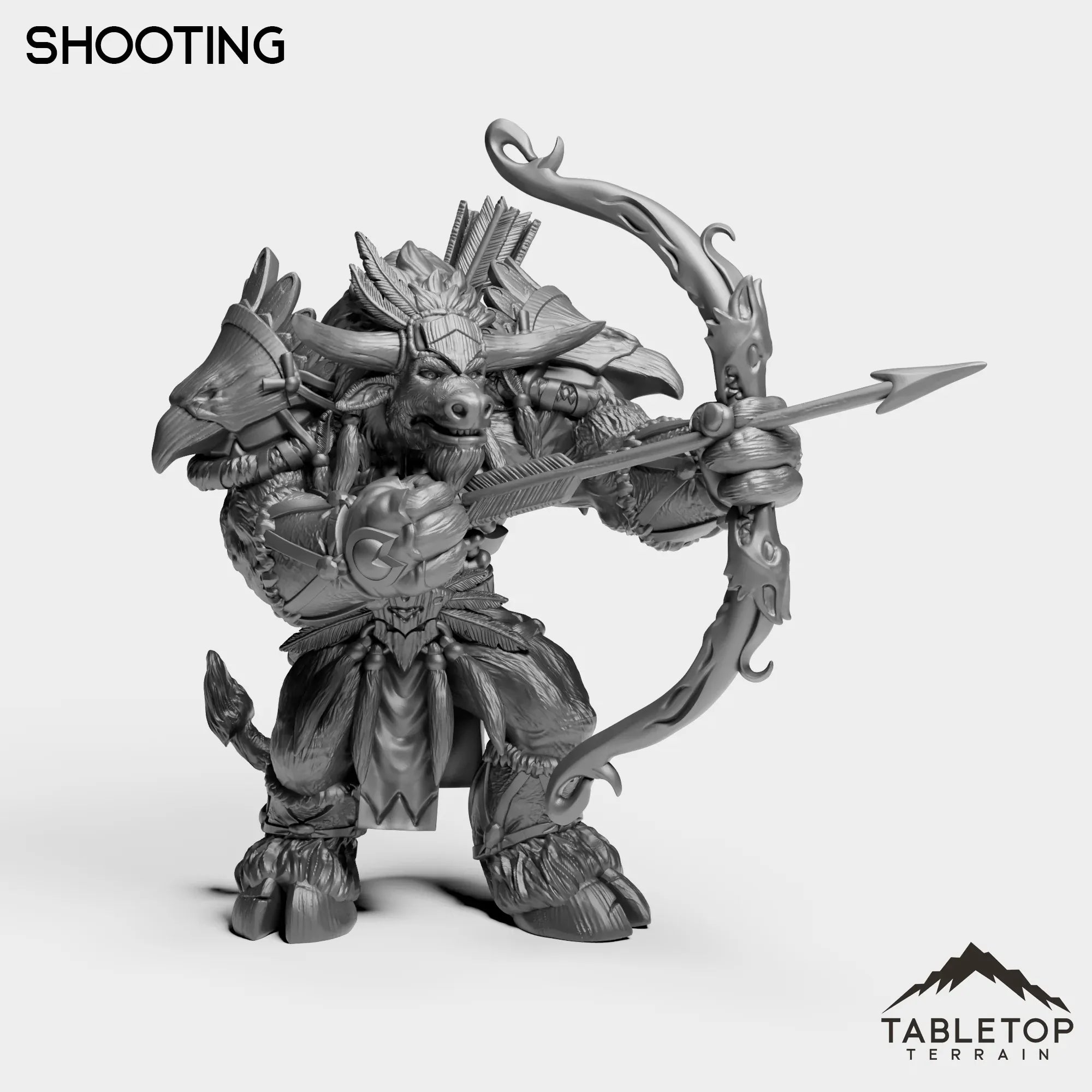 Minotaur Heritage Hunter – Tabletop Terrain