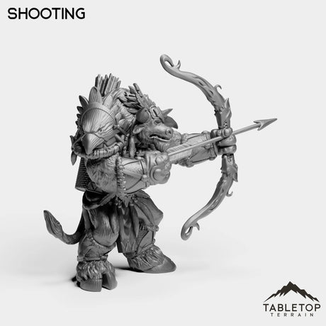 Tabletop Terrain Miniature Minotaur Heritage Hunter