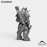 Tabletop Terrain Miniature Minotaur Heritage Hunter Female
