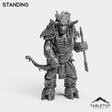 Tabletop Terrain Miniature Minotaur Heritage Hunter Female