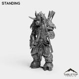 Tabletop Terrain Miniature Minotaur Heritage Hunter Female