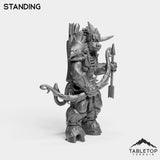 Tabletop Terrain Miniature Minotaur Heritage Hunter Female