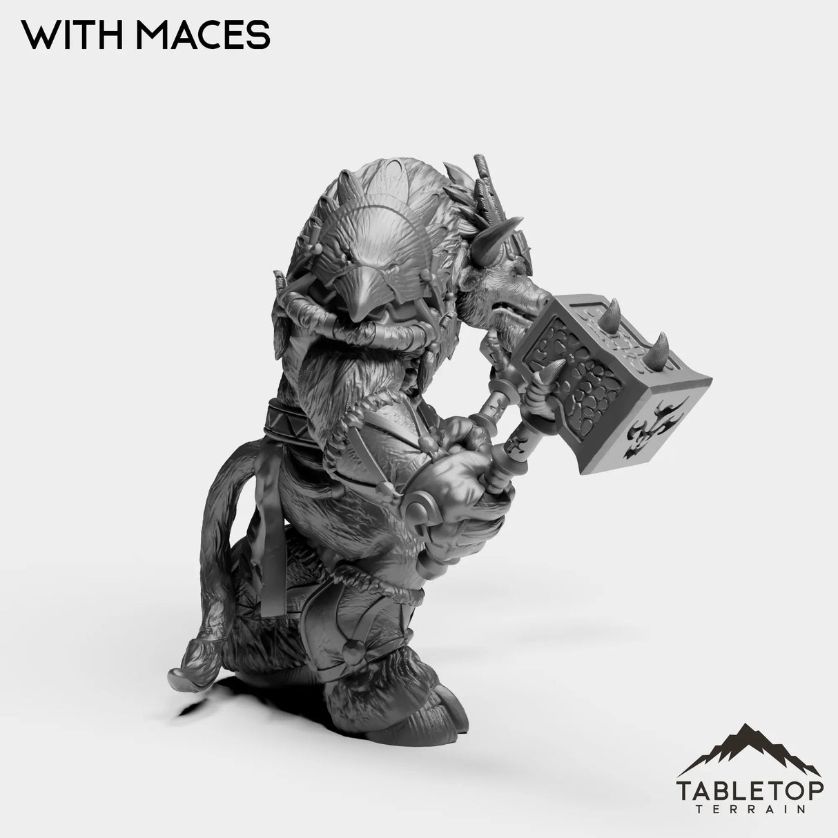 Tabletop Terrain Miniature Minotaur Heritage Shaman