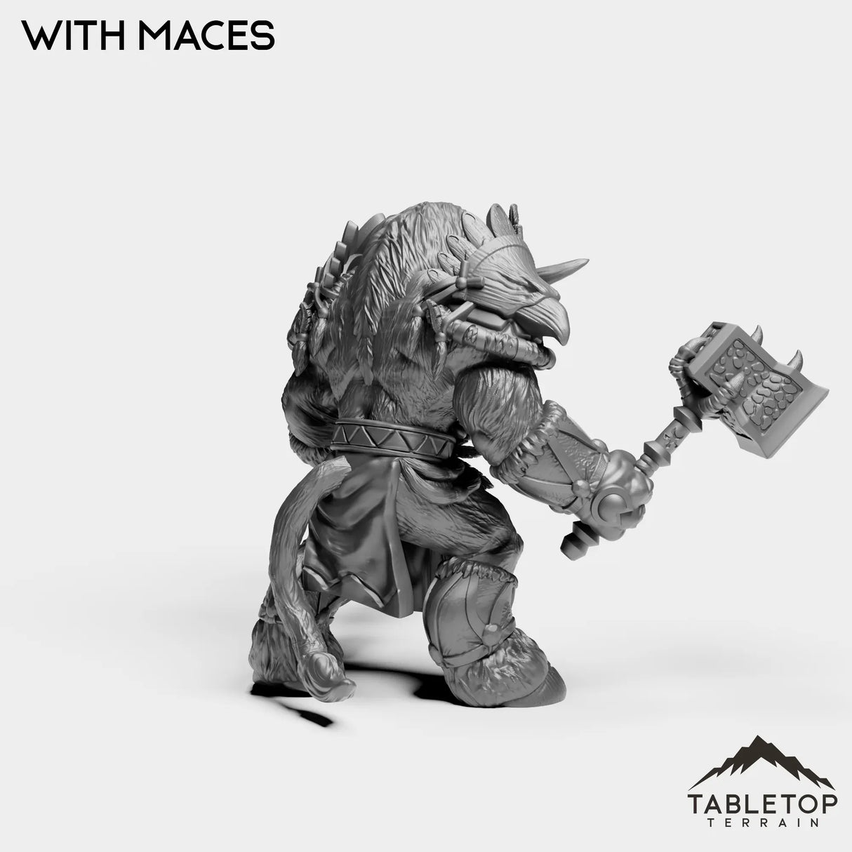 Tabletop Terrain Miniature Minotaur Heritage Shaman