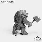 Tabletop Terrain Miniature Minotaur Heritage Shaman