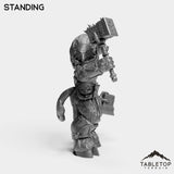 Tabletop Terrain Miniature Minotaur Heritage Warrior Female