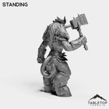 Tabletop Terrain Miniature Minotaur Heritage Warrior Female