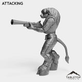 Tabletop Terrain Miniature Minotaur Hunter Starter Female
