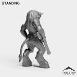 Tabletop Terrain Miniature Minotaur Hunter Starter Female