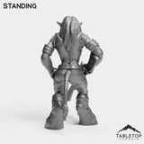 Tabletop Terrain Miniature Minotaur Hunter Starter Female