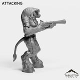 Tabletop Terrain Miniature Minotaur Hunter Starter Female