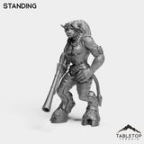 Tabletop Terrain Miniature Minotaur Hunter Starter Female
