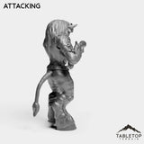 Tabletop Terrain Miniature Minotaur Hunter Starter Female