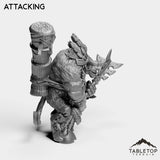 Tabletop Terrain Miniature Minotaur Leader