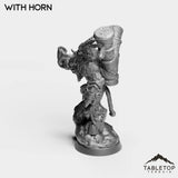 Tabletop Terrain Miniature Minotaur Leader