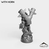 Tabletop Terrain Miniature Minotaur Leader