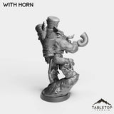 Tabletop Terrain Miniature Minotaur Leader