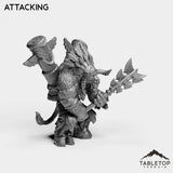 Tabletop Terrain Miniature Minotaur Leader
