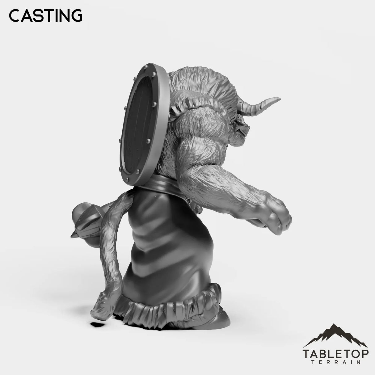 Tabletop Terrain Miniature Minotaur Shaman Starter