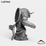 Tabletop Terrain Miniature Minotaur Shaman Starter