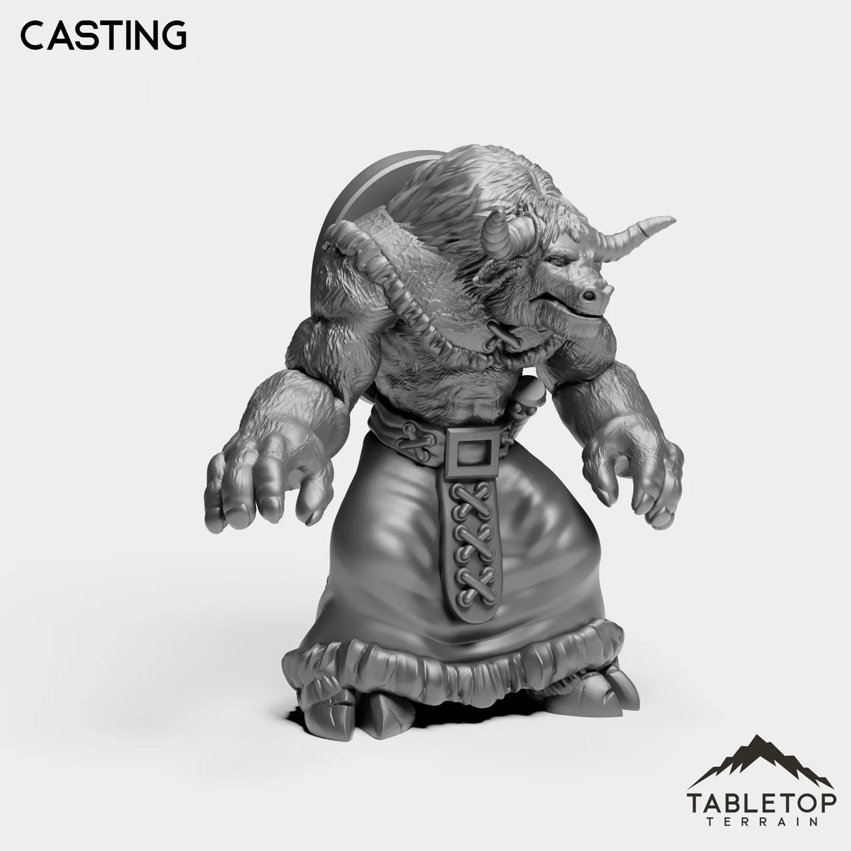Tabletop Terrain Miniature Minotaur Shaman Starter