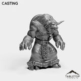 Tabletop Terrain Miniature Minotaur Shaman Starter