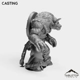Tabletop Terrain Miniature Minotaur Shaman Starter