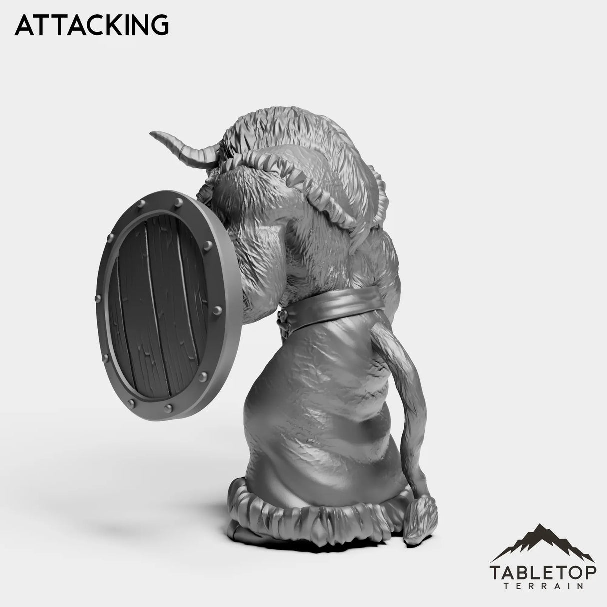 Tabletop Terrain Miniature Minotaur Shaman Starter