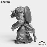 Tabletop Terrain Miniature Minotaur Shaman Starter