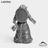 Tabletop Terrain Miniature Minotaur Shaman Starter Female