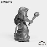 Tabletop Terrain Miniature Minotaur Shaman Starter Female