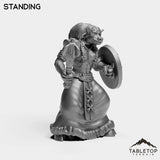 Tabletop Terrain Miniature Minotaur Shaman Starter Female