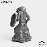 Tabletop Terrain Miniature Minotaur Shaman Starter Female