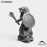 Tabletop Terrain Miniature Minotaur Shaman Starter Female