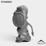 Tabletop Terrain Miniature Minotaur Shaman Starter Female