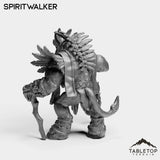 Tabletop Terrain Miniature Minotaur Spiritwalker