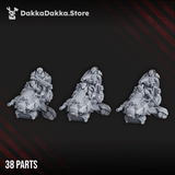 Tabletop Terrain Miniature "Mithril Blade" Riders Squad