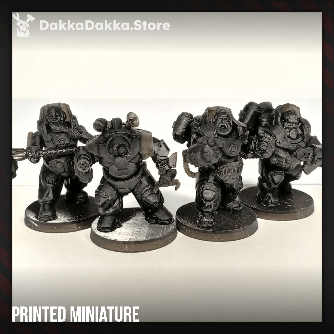 Tabletop Terrain Miniature Mithrilclad Sentinels