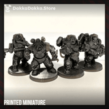 Tabletop Terrain Miniature Mithrilclad Sentinels