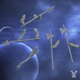 Tabletop Terrain Miniature Moon Blades build-kit & squad