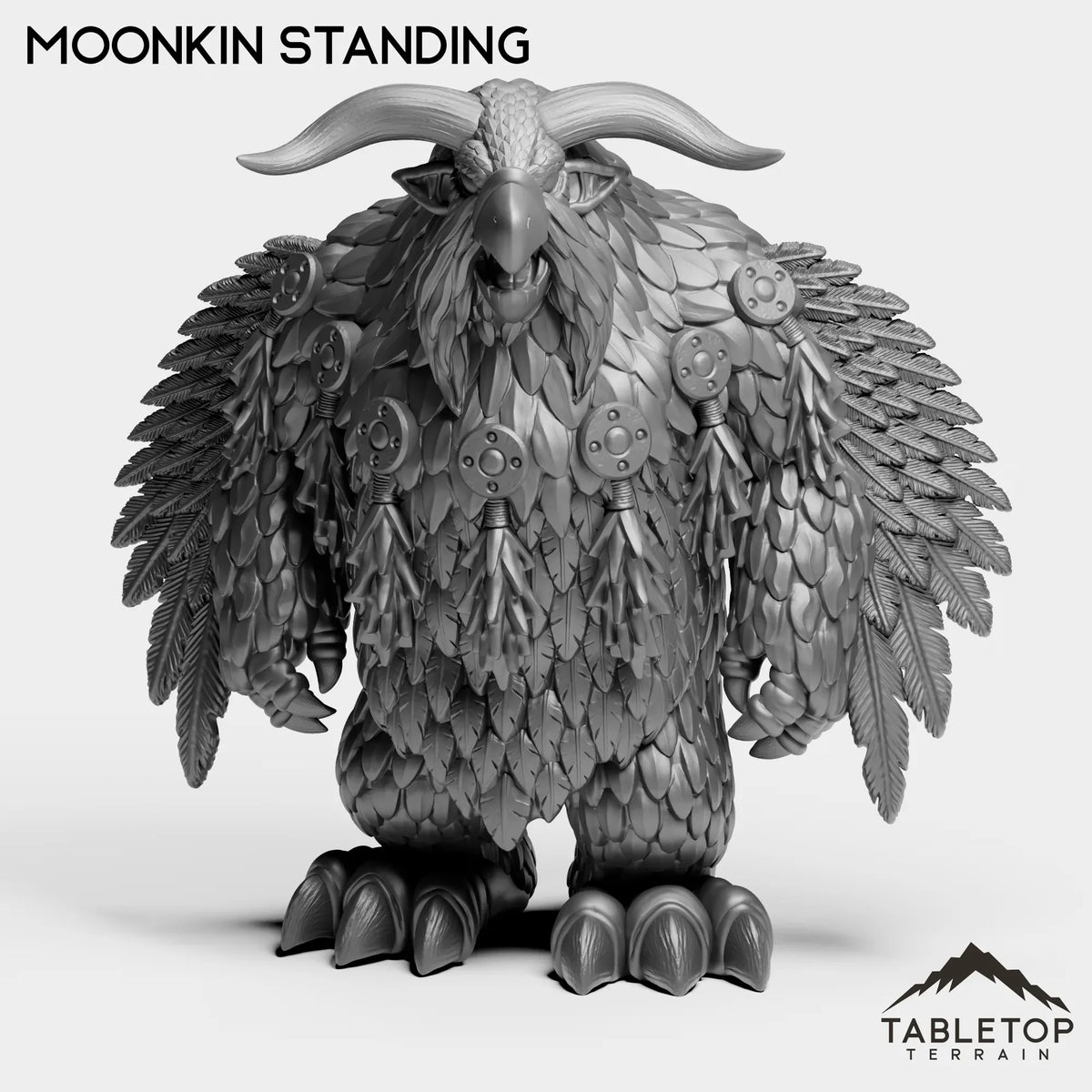 Tabletop Terrain Miniature Moonkin Standing Minotaur Druid Forms