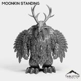 Tabletop Terrain Miniature Moonkin Standing Werewolf Druid Forms
